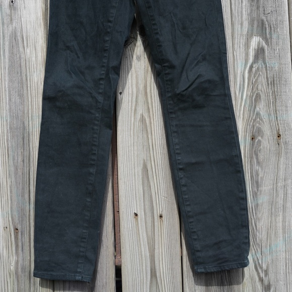 J.CREW WOMEN’S BLACK SKINNY TOOTHPICK DENIM JEANS 25 - Picture 5 of 9